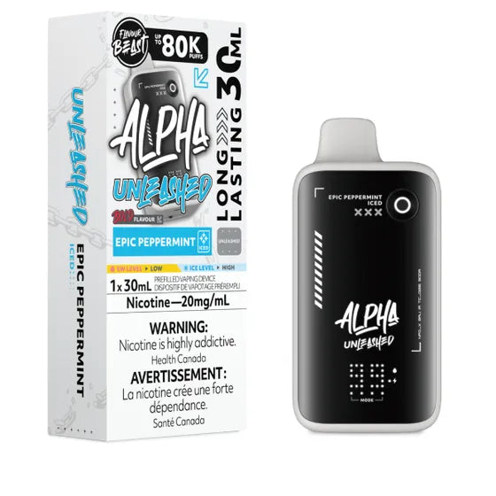 Flavour Beast Unleashed ALPHA 80k - Epic Peppermint Iced