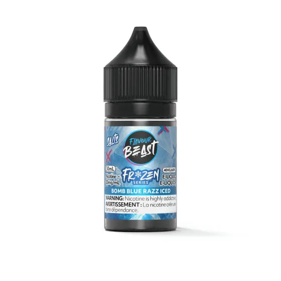 Flavour Beast Frozen Series - Bomb Blue Razz Iced 30 mL Salt
