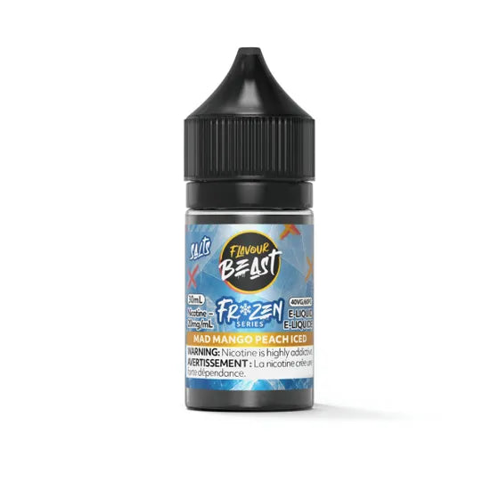 Flavour Beast Frozen Series - Mad Mango Peach Iced 30 mL Salt