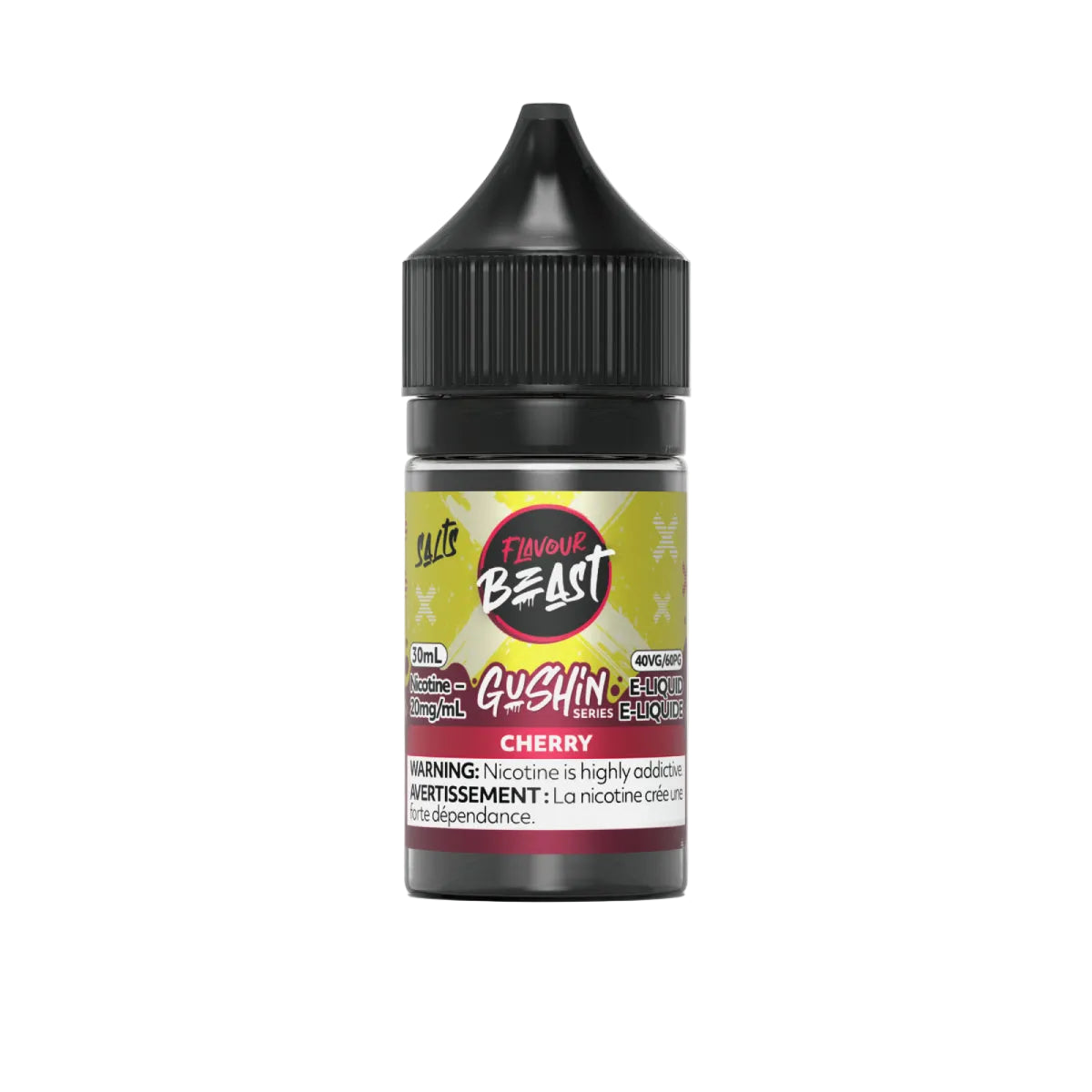 Flavour Beast Gushin Series - Cherry 30 ml Sel