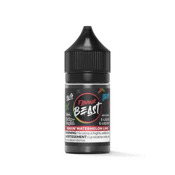 Flavour Beast - Wavin' Watermelon Lime Iced 30 mL Salt