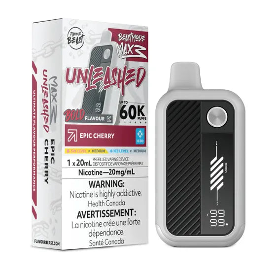 Flavour Beast Beast Mode Max 3 60k - Epic Cherry Iced (PROV)