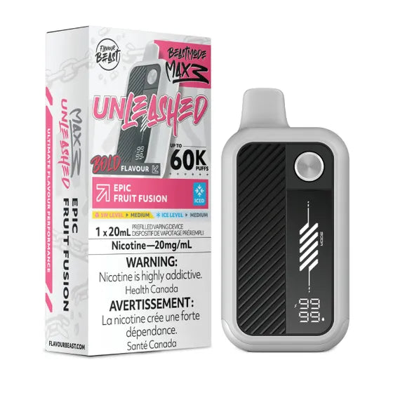 Flavour Beast Beast Mode Max 3 60k - Epic Fruit Fusion Iced (PROV)
