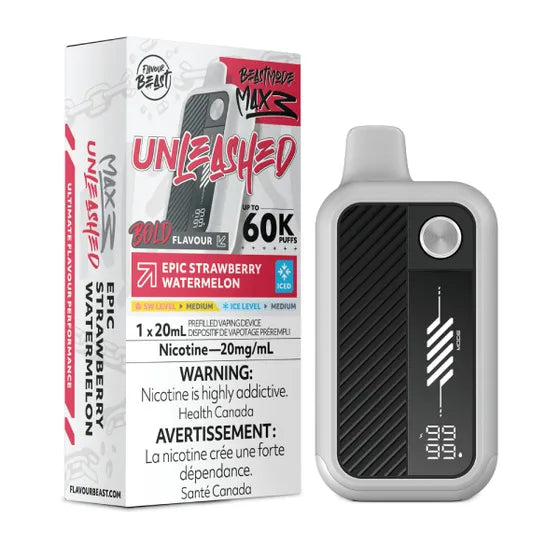 Flavour Beast Beast Mode Max 3 60k - Epic Strawberry Watermelon Iced (PROV)