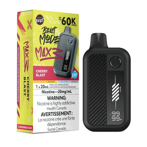 Flavour Beast Beast Mode Max 3 60k - Cherry Blast Iced