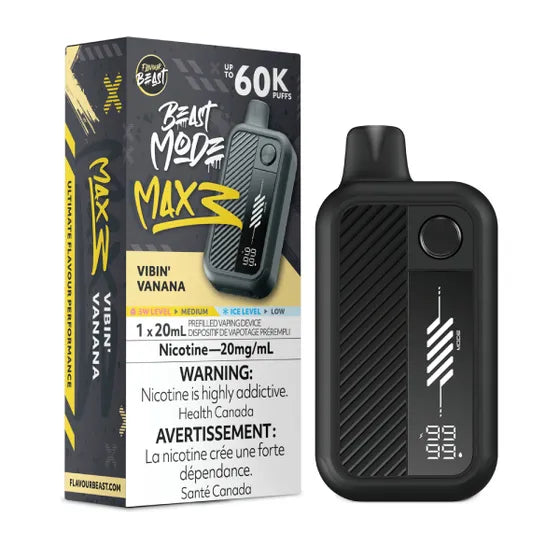 Flavour Beast Beast Mode Max 3 60k - Vibin' Vanana