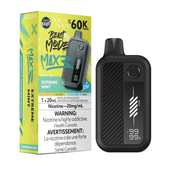 Flavour Beast Beast Mode Max 3 60k - Extreme Mint Iced (PROV)