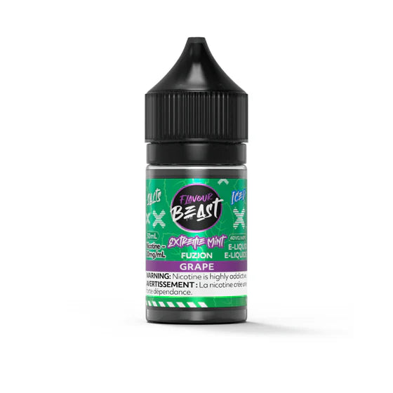 Flavour Beast - Extreme Mint Fuzion Grape (ICED) (PROV)