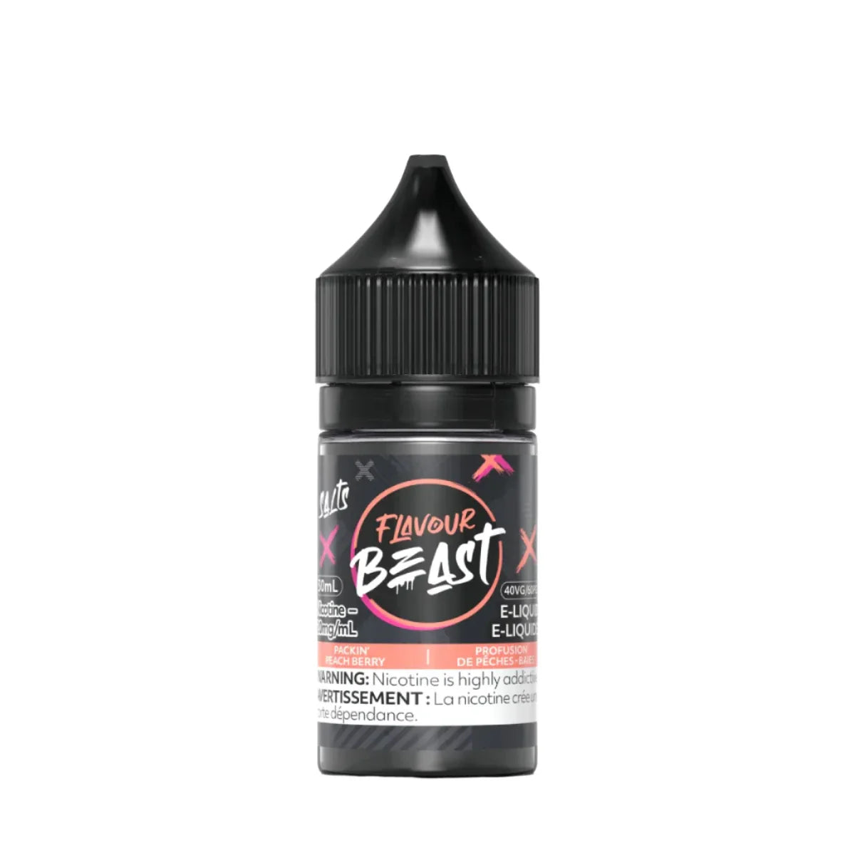 Flavour Beast - Packin' Peach Berry 30ml Salt (PROV)