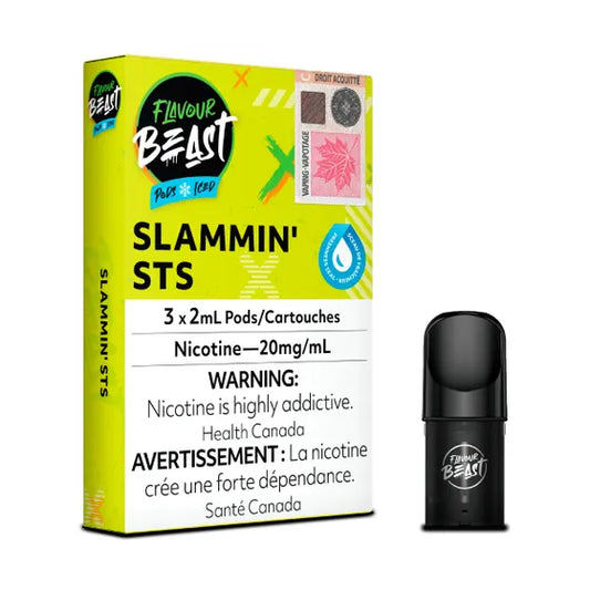 Flavour Beast Pods - Slammin' STS (Sour Snap)
