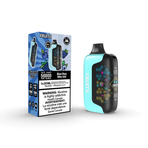 ut vape blue razz Blue Razz Ice Off Stamp Classic Cube Vape main image 1