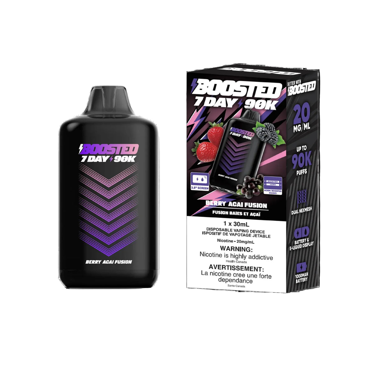 Boosted 7DAY 90k - Berry Acai Fusion