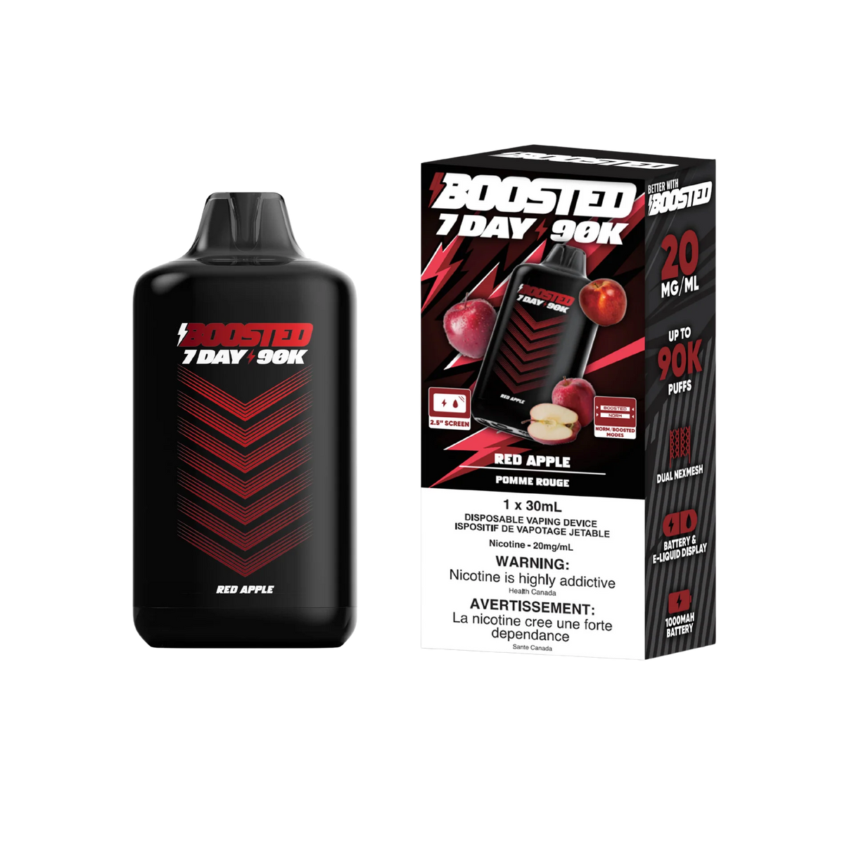 Boosted 7DAY 90k - Red Apple