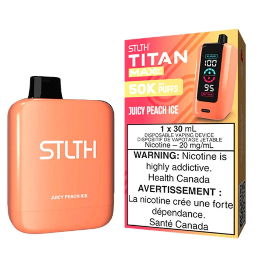 STLTH Titan Max - Juicy Peach Ice