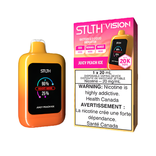 STLTH Vision 20K - Juicy Peach Ice (PROV)