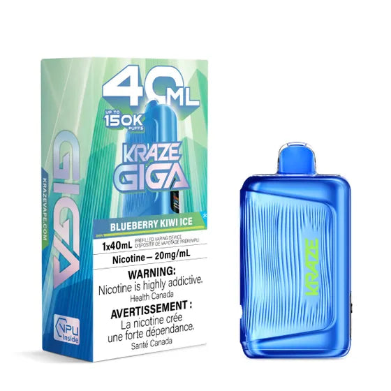 Kraze Giga - Blueberry Kiwi Ice (PROV)