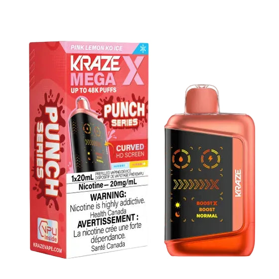 Kraze Mega X - Pink Lemon KO Ice (PROV)