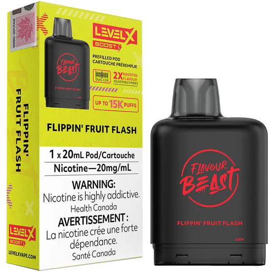 Flavour Beast - Level X Boost Pod -  Flippin' Fruit Flash (20mL)