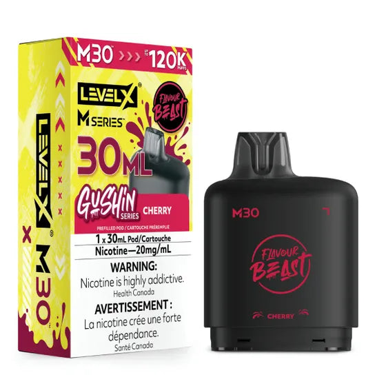 Flavour Beast Level X M Series 120k - Gushin Cherry