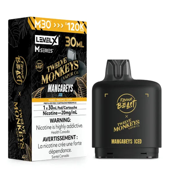 Flavour Beast x Twelve Monkeys Level X M Series 120k - Mangabeys Iced (PROV)