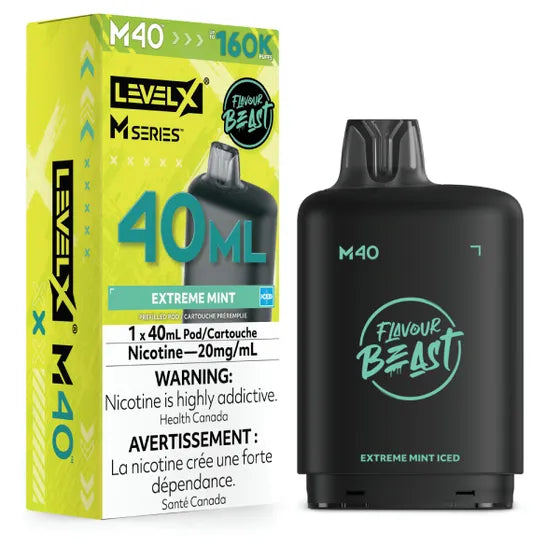 Flavour Beast Level X M Series 160k - Extreme Mint Iced
