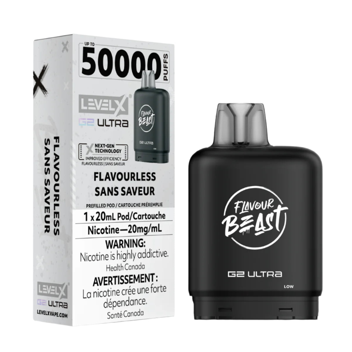 Flavour Beast Level X G2 Ultra 50k - Flavourless