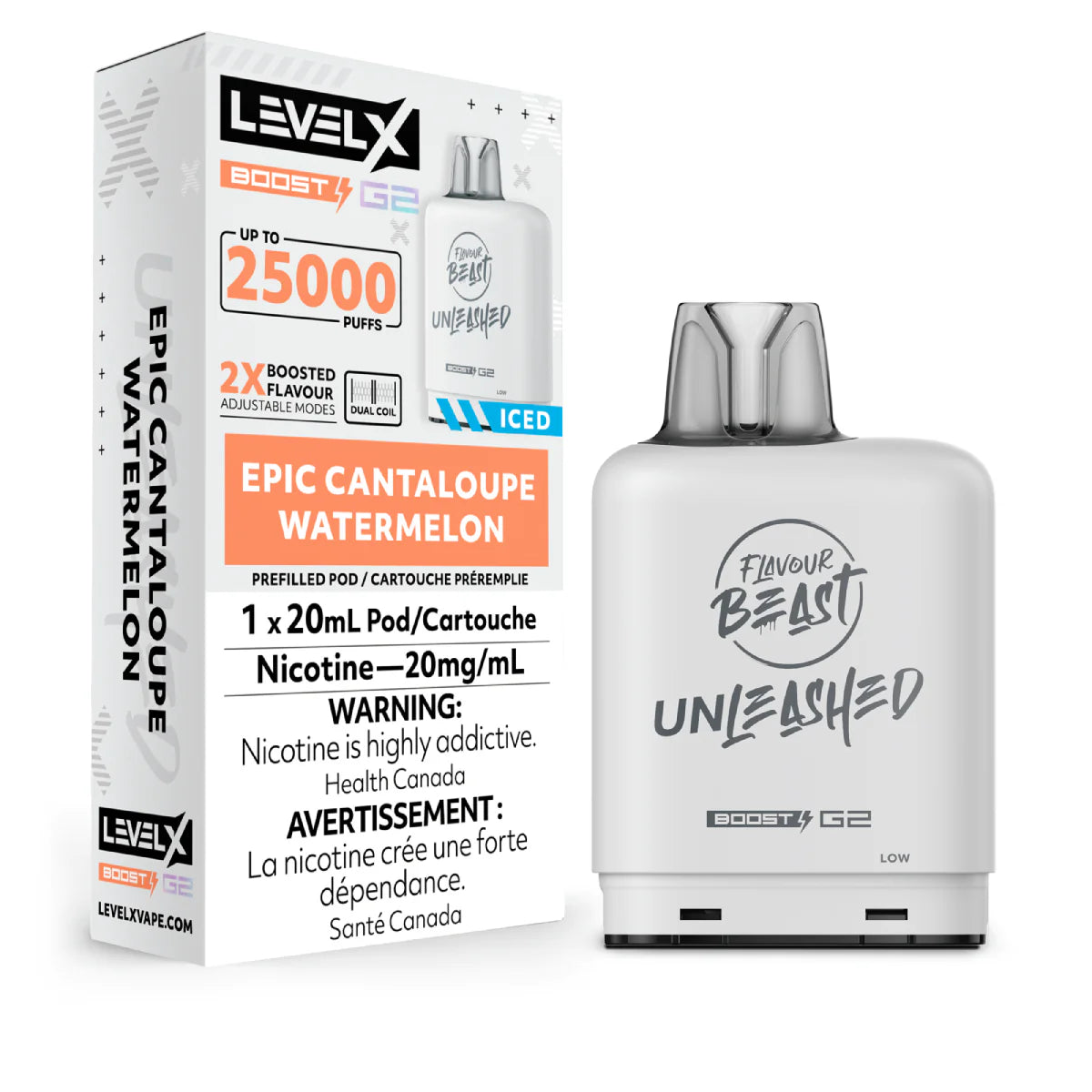 Saveur Bête Déchaînée - Boost Niveau X G2 25 000 $ - Cantaloup Glacé à la Pastèque Épique (PROV)