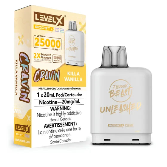 Flavour Beast Unleashed Cravin -  Level X Boost G2 25k - Killa Vanilla
