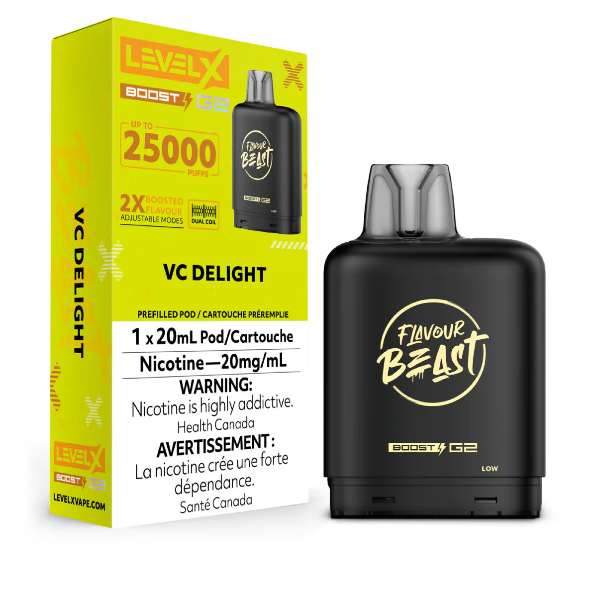 Flavour Beast Niveau X Boost G2 25 000 $ - VC Delight (PROV)