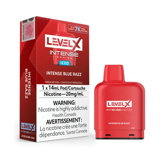 Level X - Intense Series - Intense Blue Razz Iced