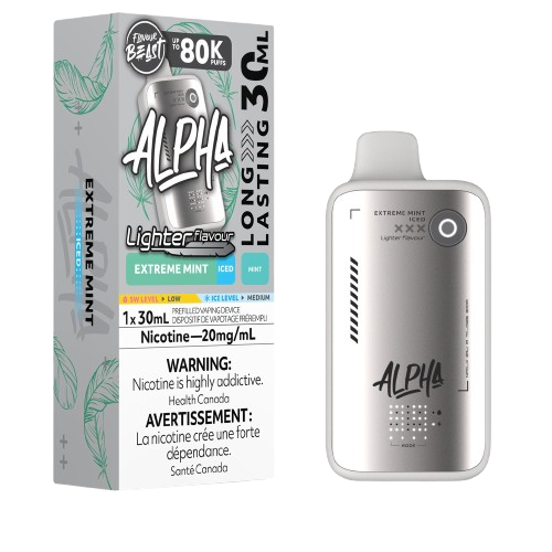 Flavour Beast ALPHA 80k Light Flavours Series - Extreme Mint Iced