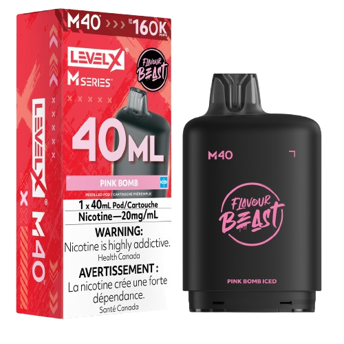 Flavour Beast Level X M Series 160k - Pink Bomb Iced