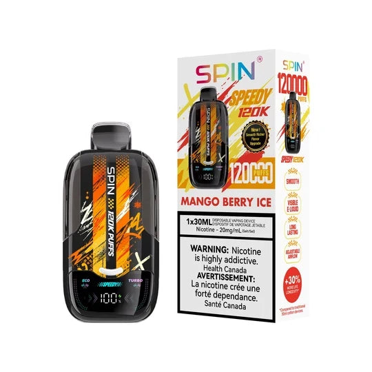 Spin Speedy 120k - Mango Berry Ice
