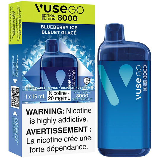 Vuse Go 8000 - Blueberry Ice