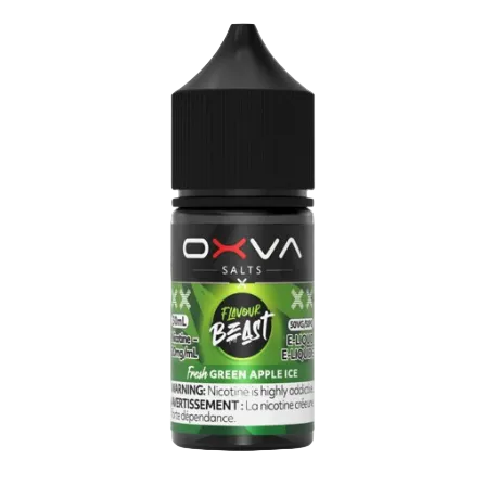 Flavour Beast x OXVA - Fresh Green Apple Ice 30 mL Salt (PROV)