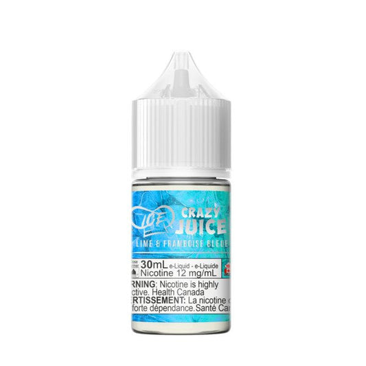 Crazy Juice Ice - Lime Blue Raspberry 30 ml Salt