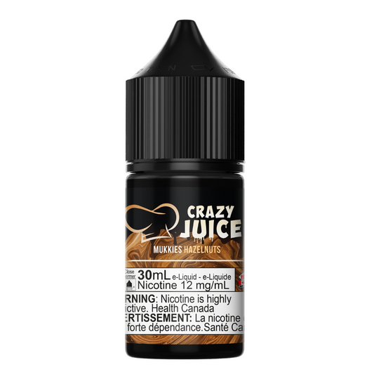 Crazy Juice - Mukkies - Hazelnuts 30 ml Salt