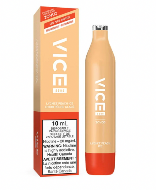 Vice 5500 Disposable - Lychee Peach Ice
