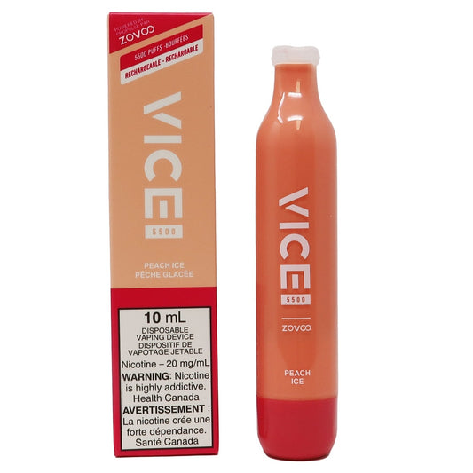 Vice 5500 Disposable - Peach Ice