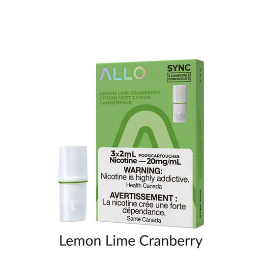 Allo Sync - Lemon Lime Cranberry