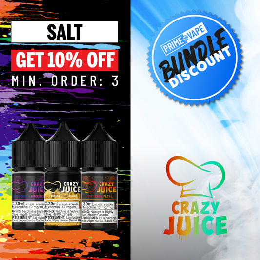 CRAZY JUICE - Salt - Bundle Pack