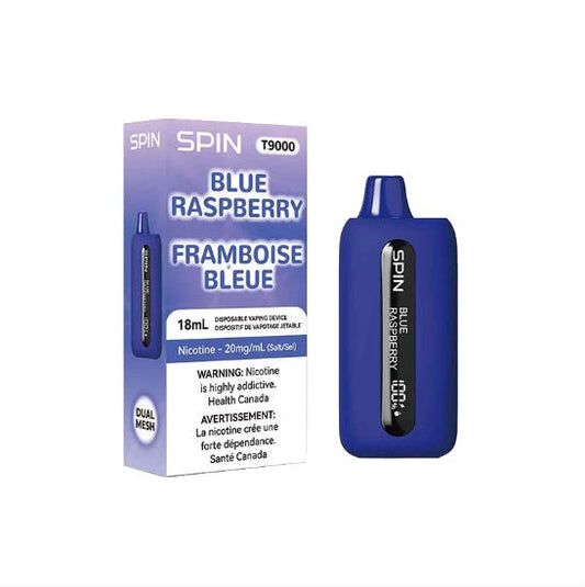 Spin T9000 - Blue Raspberry