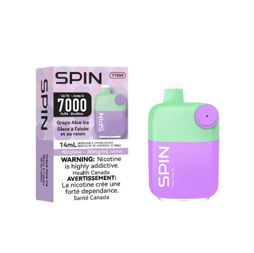 Spin T7000 - Grape Aloe Ice